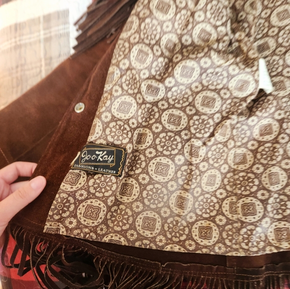 Joo Kay Leather Fringe Jacket - Picture 6 of 6